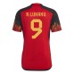 Prima Maglia Belgio Mondiali 2022 Romelu Lukaku 9